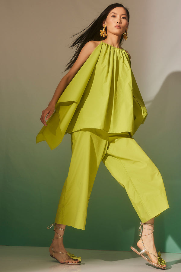 natori Techno Poplin Handkerchief Top Pear