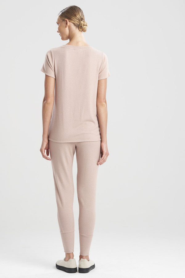 Natori Ulla V-Neck Top Sandstone