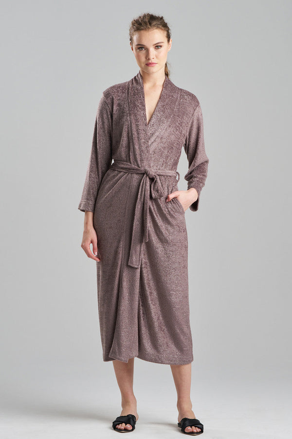 natori Unwind Robe Truffle