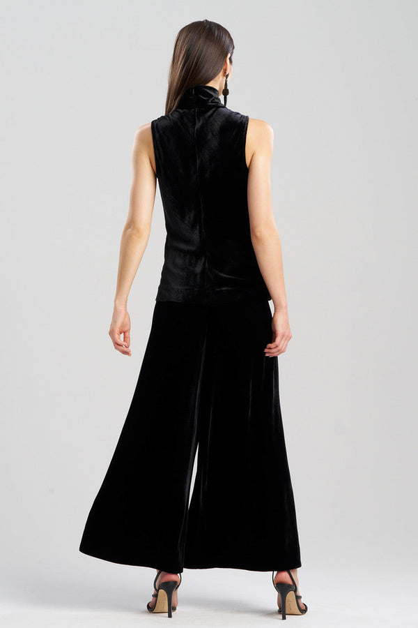 Natori Velvet Turtleneck Black