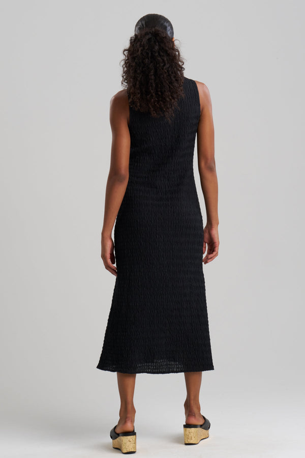 Natori Waves Maxi Dress Black