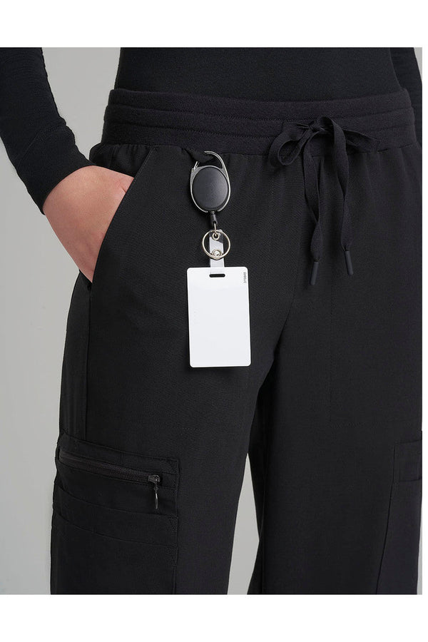Natori Women's 12-Pocket Scrub Jogger Pants Black