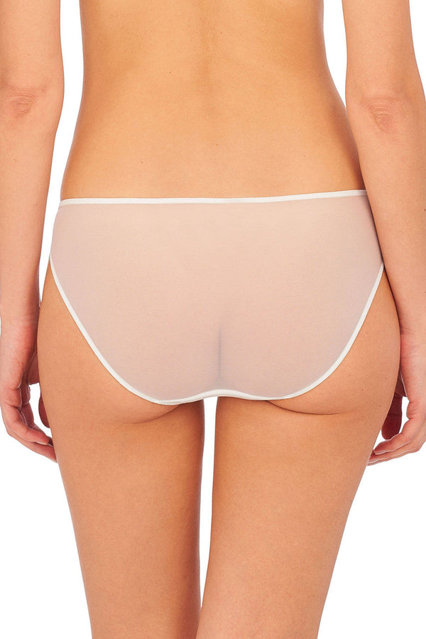 Natori Natorious Embroidered Bikini Soft White Combo