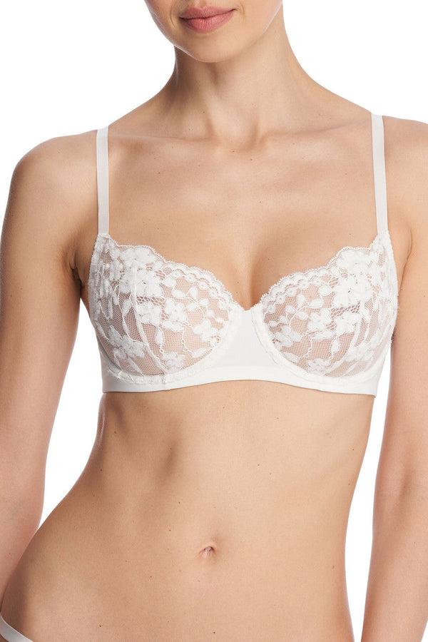 Natori Plush Romance Balconette Underwire Bra Lt Ivory