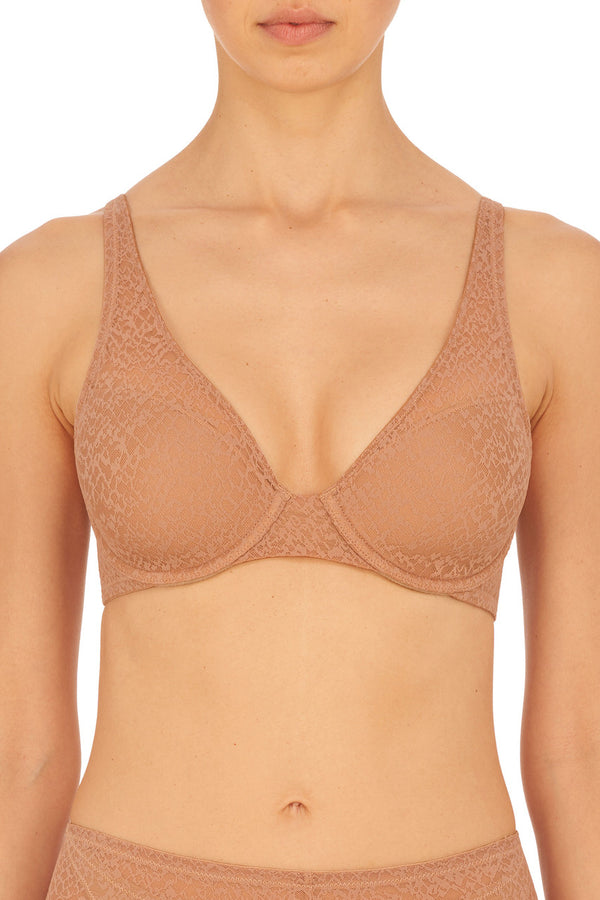 Natori Pretty Smooth Full Fit Contour Underwire Bra Buff