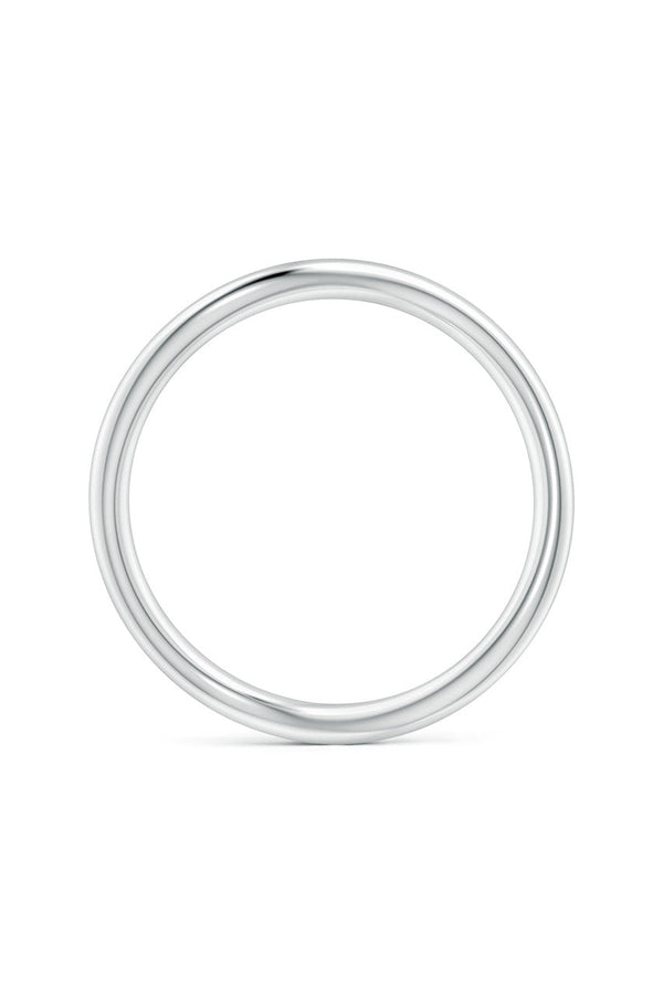 Natori Shangri-La Brushstroke 14K Gold Stacking Ring 14K White Gold