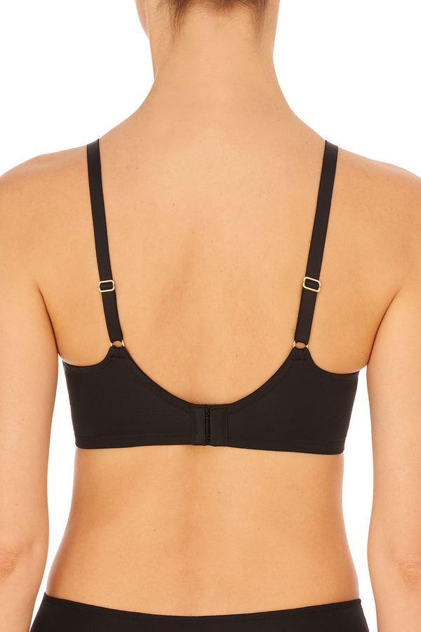 Natori Side Effect Unlined Underwire Bra Black/Café