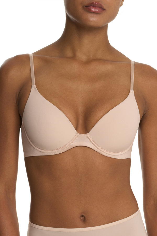 Natori Soft Focus Convertible Demi T-Shirt Bra Lt Mocha