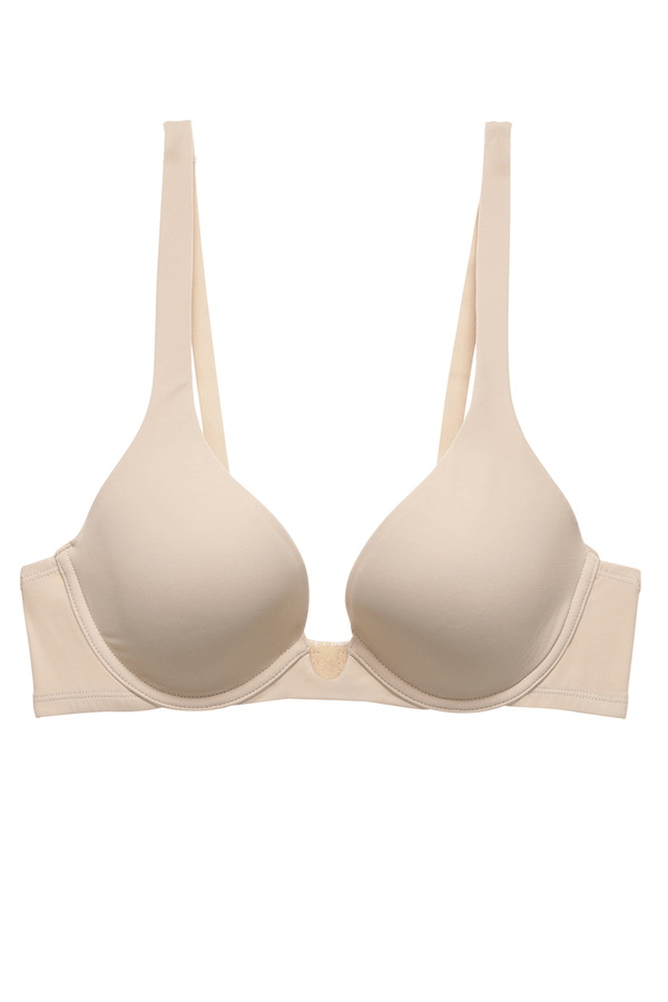 natori Verge Convertible Plunge Contour Underwire Bra Café