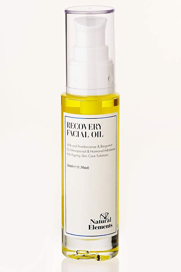 natural elements Recovery Facial Oil 50ml | Hormonal Menopausal Deep Repair Pigmentation sun damage | NES025