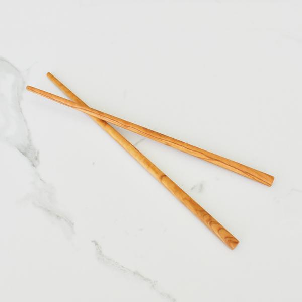 Naturally Med Olive Wood Chopsticks – 9″
