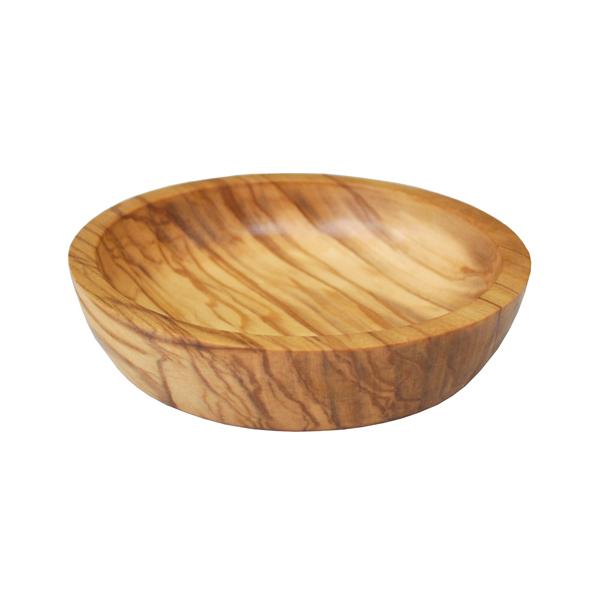 Naturally Med Olive Wood Dipping Bowl – Round – 3.5″