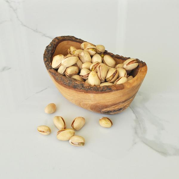 Naturally Med Olive Wood Dipping Bowl – Rustic