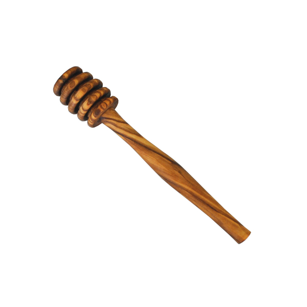 naturally med Olive Wood Honey Dipper