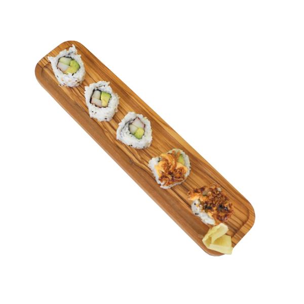 Naturally Med Olive Wood Spoon Rest – Rectangular