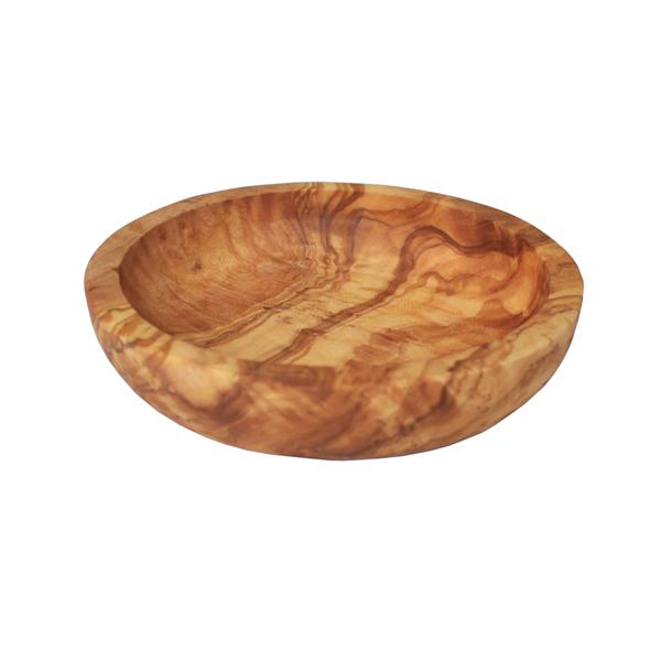 Naturally Med Olive Wood Dipping Bowl – Round – Large – 4.75″