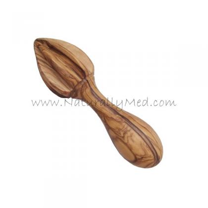 naturally med Olive Wood Lemon / Citrus Reamer / Juicer