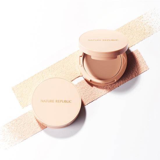 Nature Republic [B1G1] Provence Fixer Pact (01 Pink + 02 Beige)