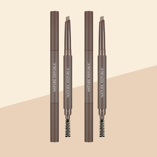 Nature Republic [BOGO][2x] By Flower Auto Eyebrow 01 Almond Brown