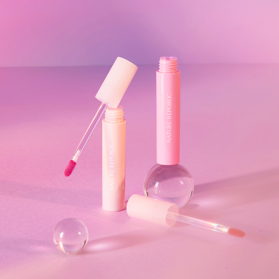 Nature Republic [BOGO] By Flower Dewy Mood Tint (03 Cherry Dew + Choose Your Color)