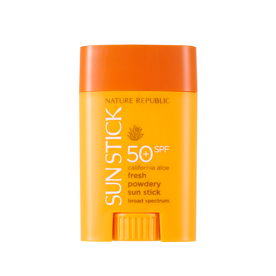 Nature Republic California Aloe Fresh Powdery Sunstick Broad Spectrum SPF50+