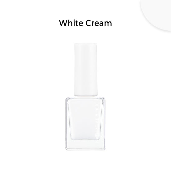 Nature Republic COLOR & NATURE NAIL Black & White FULL COAT EDITION (w/ GREEN TEA NAIL REMOVER + NAIL GRADIENT SPONGE SET)