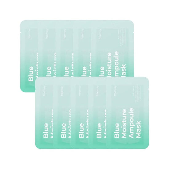 nature republic FREEMAY-Blue Moisture Ampoule Mask Sheets (10sheets)