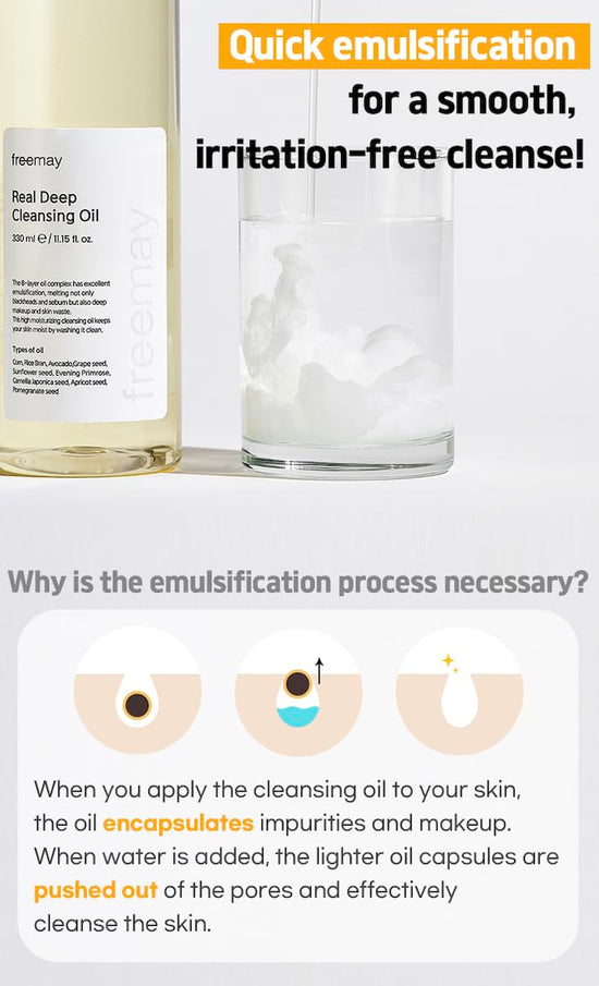 Nature Republic FREEMAY-Real Deep Cleansing Oil 330ml