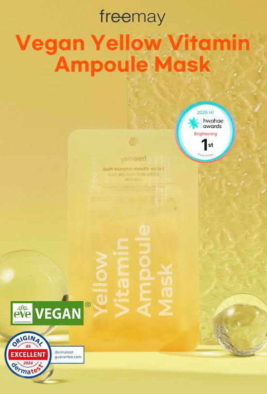 Nature Republic FREEMAY-Yellow Vitamin Ampoule Mask Sheets (10sheets)