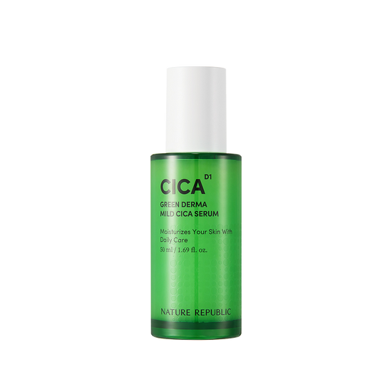 Nature Republic Green Derma Mild CICA Big Toner & Serum Duo