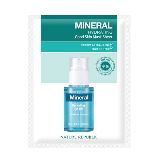 nature republic [Hydrating] Good Skin Mask Sheet - Mineral
