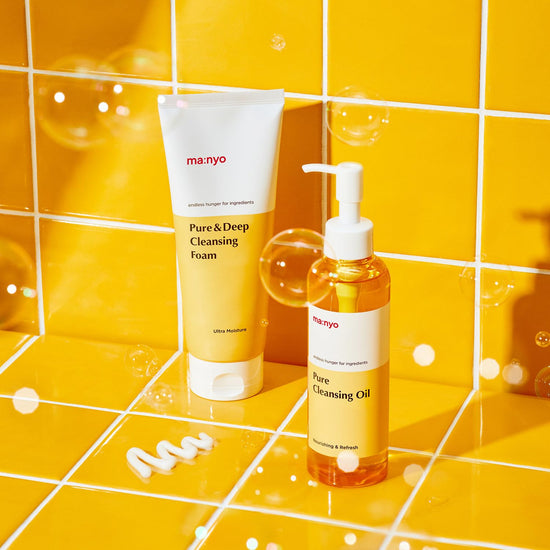 Nature Republic [MA:NYO] PURE CLEANSING DUO - CLEANSING OIL 200ml + CLEANSING FOAM 200ml