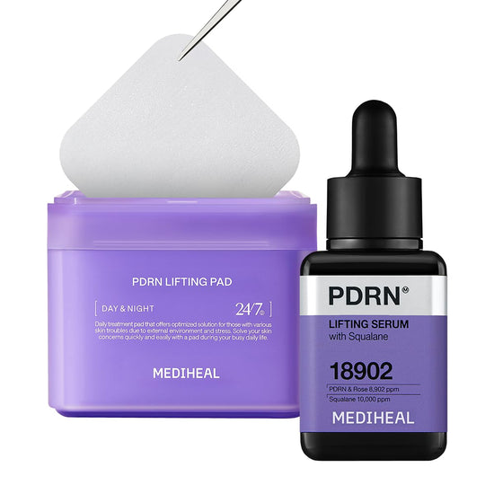 nature republic [MEDIHEAL] [2X] PDRN Lifting Pad & Serum Value Set