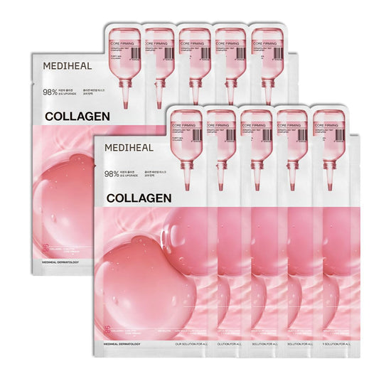 nature republic [MEDIHEAL] Collagen Essential Mask - Core Firming 10pcs