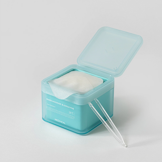 Nature Republic [MEDIHEAL] TONER PAD DUO - MADECASSOSIDE BLEMISH PAD + PHYTO ENZYME PEELING PAD