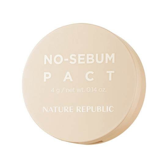 Nature Republic Provence Tea Tree No-Sebum Powder Pact (w / No-Sebum Powder)