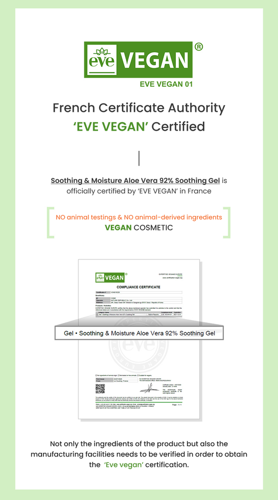 Nature Republic [VEGAN BEAUTY] [2X] Mild & Moisture ALOE VERA Watery Gel (Tube)