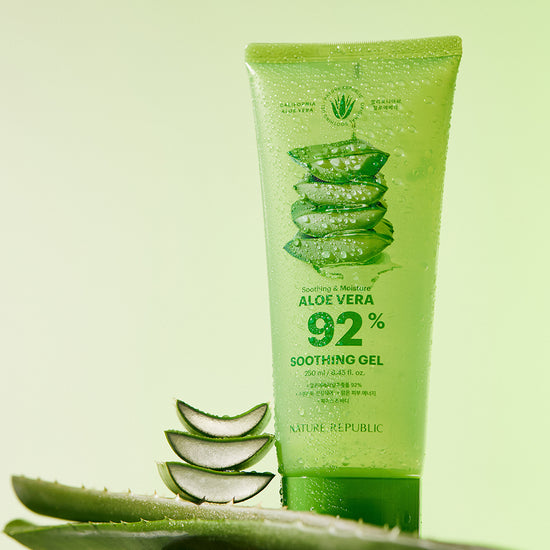 Nature Republic [VEGAN BEAUTY] [4X] Mild & Moisture Aloe Vera Watery Gel (Tube)