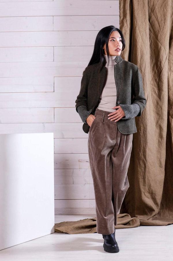natyoural Boiled Wool Jacket | Sustainable Clothing | Natyoural