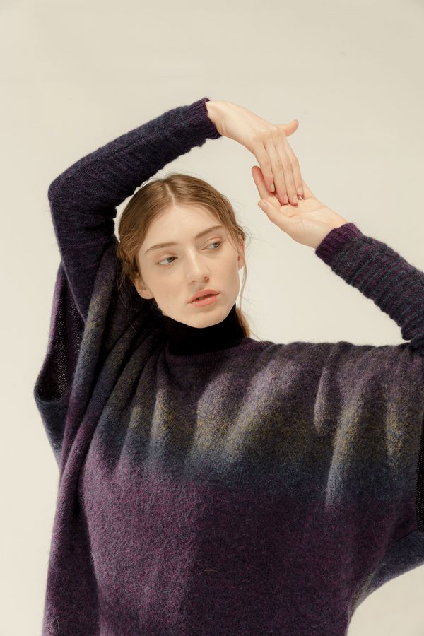 Natyoural Multicolor Knit Dress | Sustainable Dresses | Natyoural
