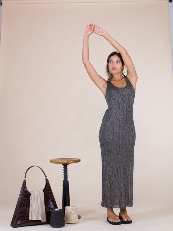 natyoural Long dress in pure viscose