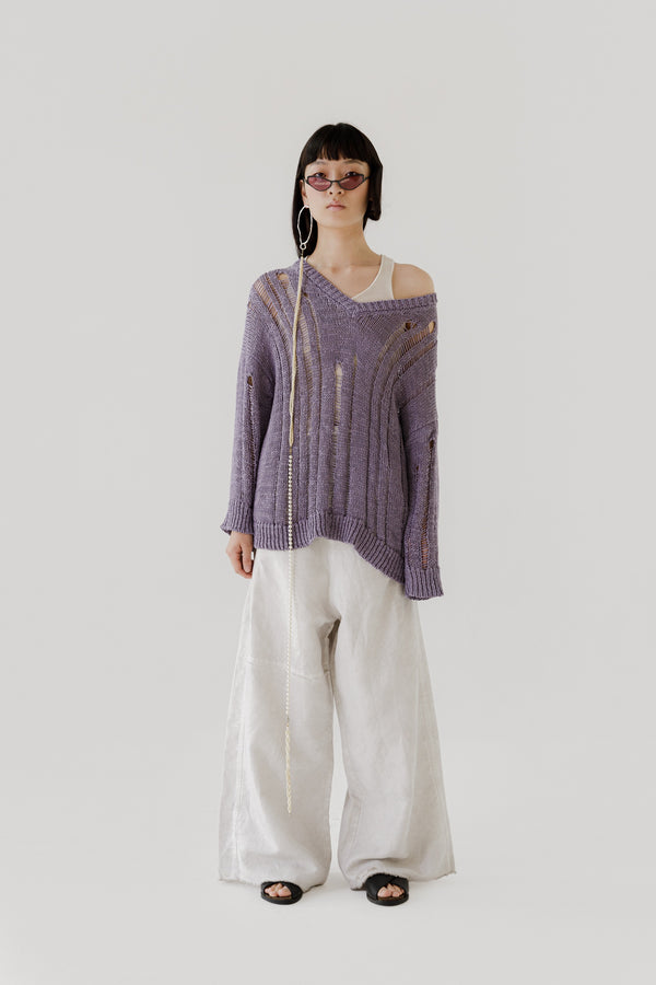 natyoural Long sleeves V neck YG045