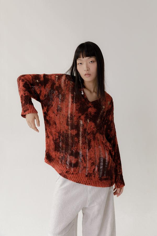 natyoural Long sleeves V neck YG045P