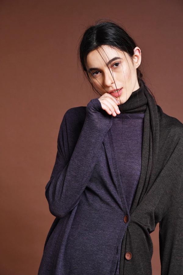 Natyoural Turtleneck Long-sleeve Sweater | Natyoural