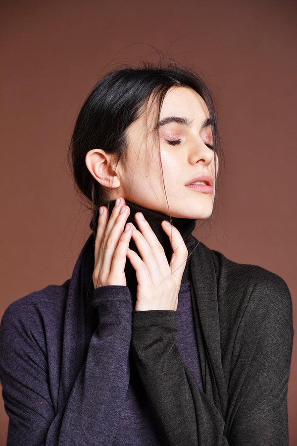 natyoural Turtleneck Long-sleeve Sweater | Natyoural