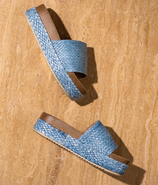 naughty monkey Anna Sandals in Blue