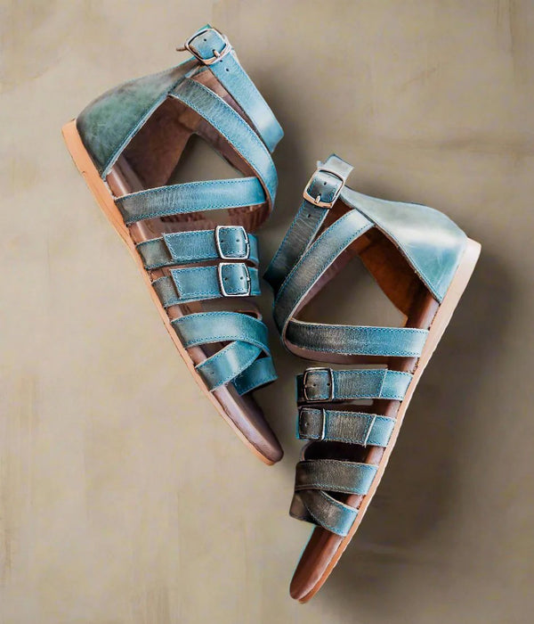 Naughty Monkey Blair Sandals In Teal