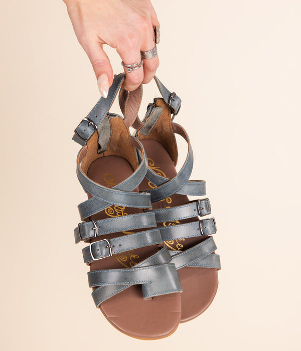 naughty monkey Blair Sandals in Teal