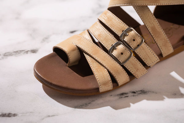 Naughty Monkey Blair Sandals In White