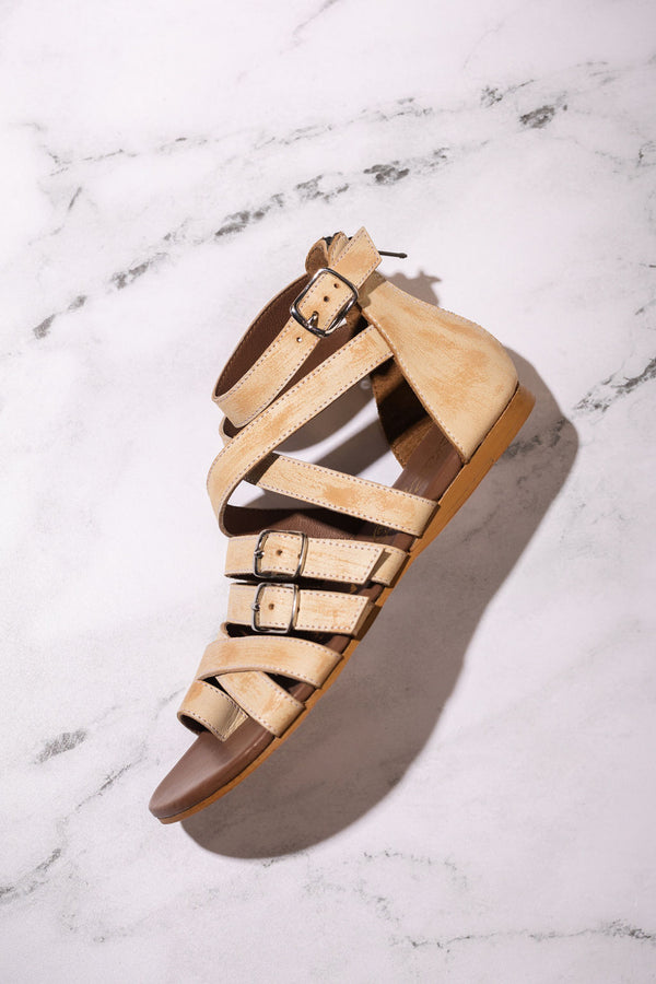 naughty monkey Blair Sandals in White